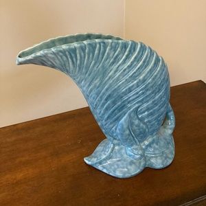 Royal Hagger mid century blue vase.